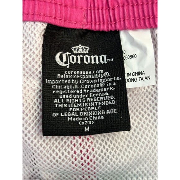 NEW Mens Corona Beer Tropical Swim Trunks‎ Swimsuit Lined Board Shorts Ombre MED - Picture 7 of 9